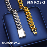 Moissanite Cuban Bracelet Sterling Silver | GRA Certified | 12MM & 14MM Bold Designs | Silver, Gold & Rose Gold Options