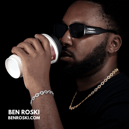 Cushion Link Moissanite Chain – 7MM Width | 22 Inch | 34.17g | GRA Certified