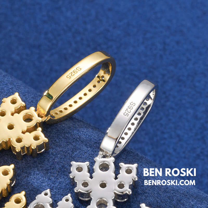 Allah Pendant – 54MM Height | VVS1 Moissanite | GRA Certified