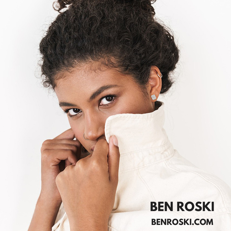 Rectangle Baguette Moissanite Stud Earrings Sterling Silver, Gold & Rose Gold | VVS Moissanite | GRA Certified