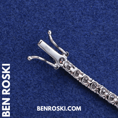 Heart Moissanite Tennis Bracelet – 12MM | 7–8 Inch | 12.28g | S925 Silver, Gold, or Rose Gold | VVS1 Moissanite | GRA Certified