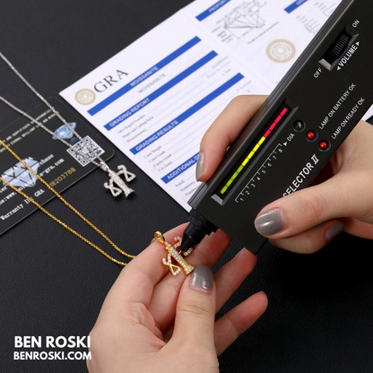 Scales of Justice Pendant Sterling Silver, Gold, or Rose Gold | VVS Moissanite | GRA Certified