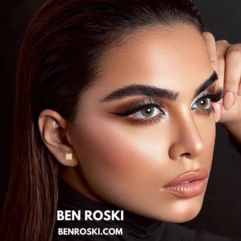 Square Cluster Stud Earrings Sterling Silver or Gold/Rose Gold Plated | VVS Moissanite | GRA Certified