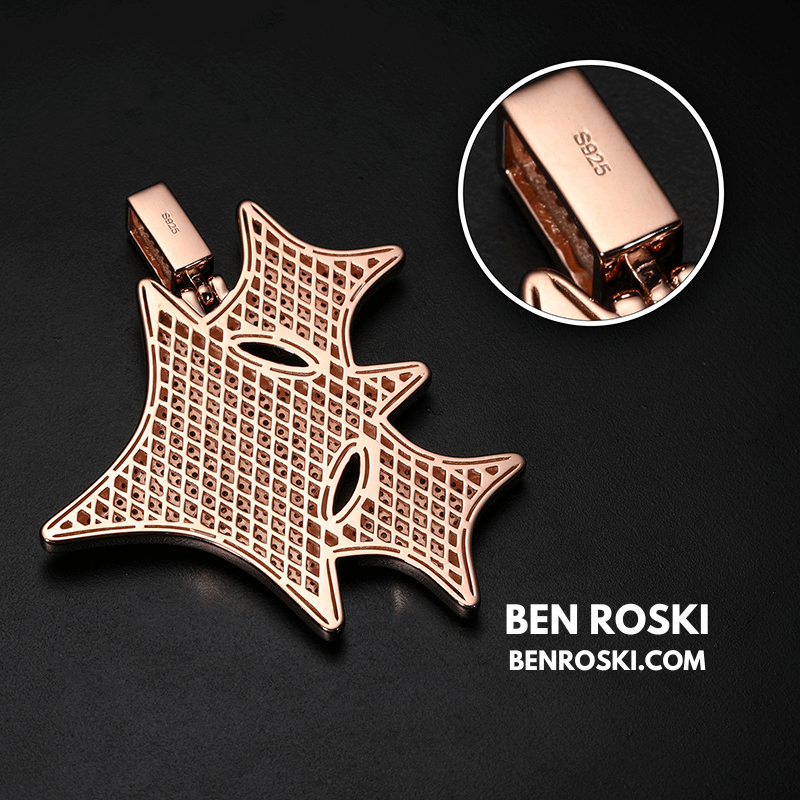 Starburst Pendant – 75MM Height | VVS1 Moissanite | GRA Certified