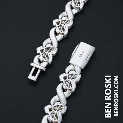 Heart Baguette Moissanite Necklace Sterling Silver, Gold & Rose Gold | GRA Certified