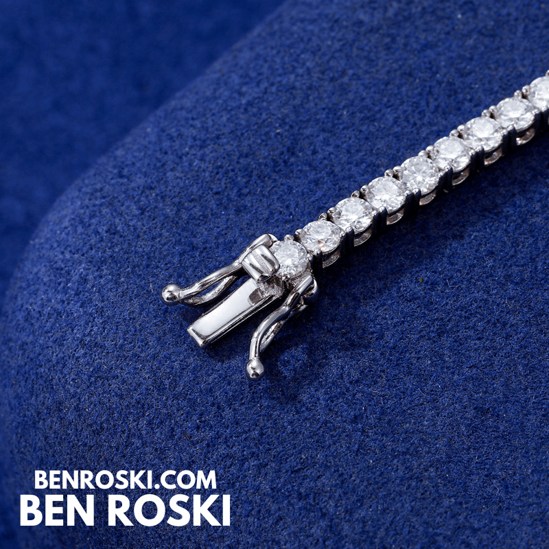 Heart Moissanite Tennis Bracelet – 12MM | 7–8 Inch | 12.28g | S925 Silver, Gold, or Rose Gold | VVS1 Moissanite | GRA Certified